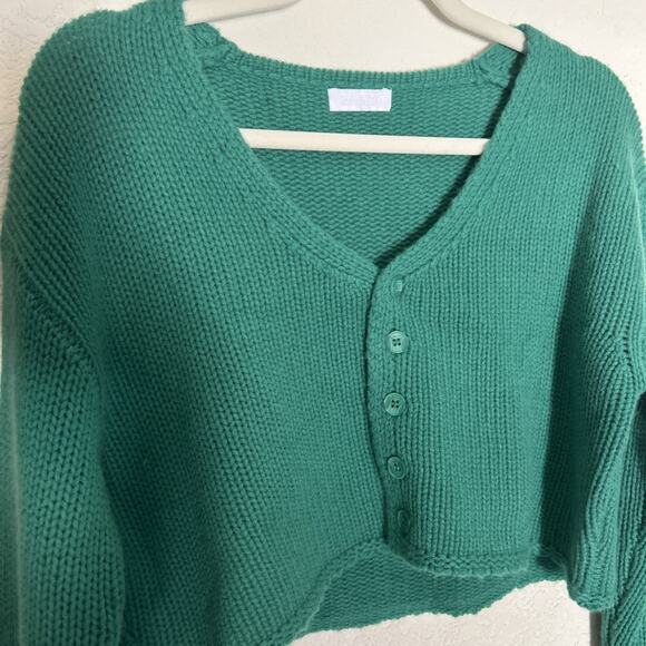 Sablyn 2020 Bianco Cashmere Cardigan- emerald green size XS - Picture 2 of 4
